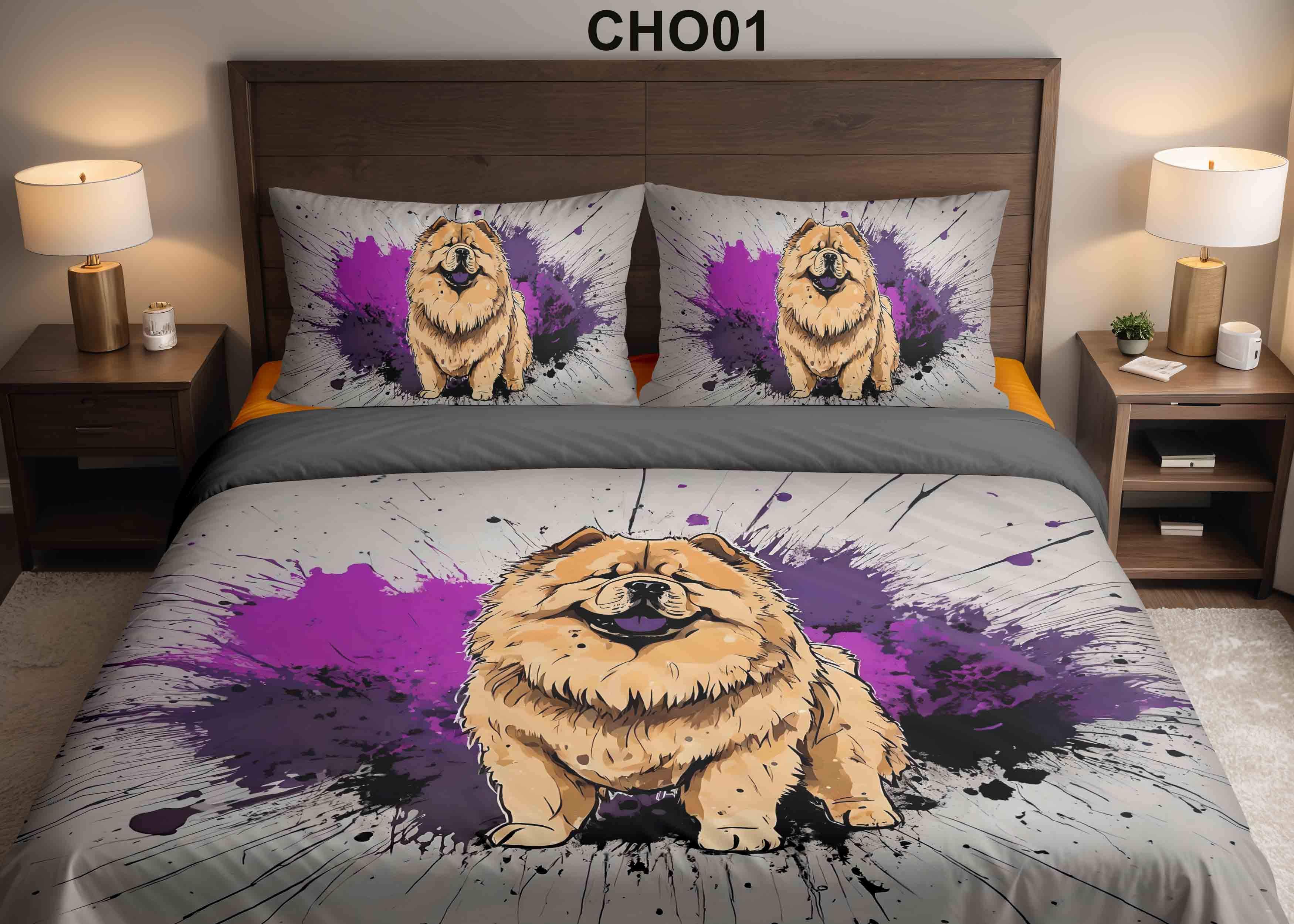 Komplet pościeli Chow Chow